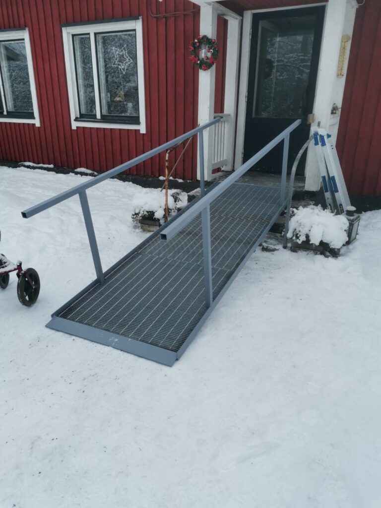 Kulkuluiska omakotitalossa