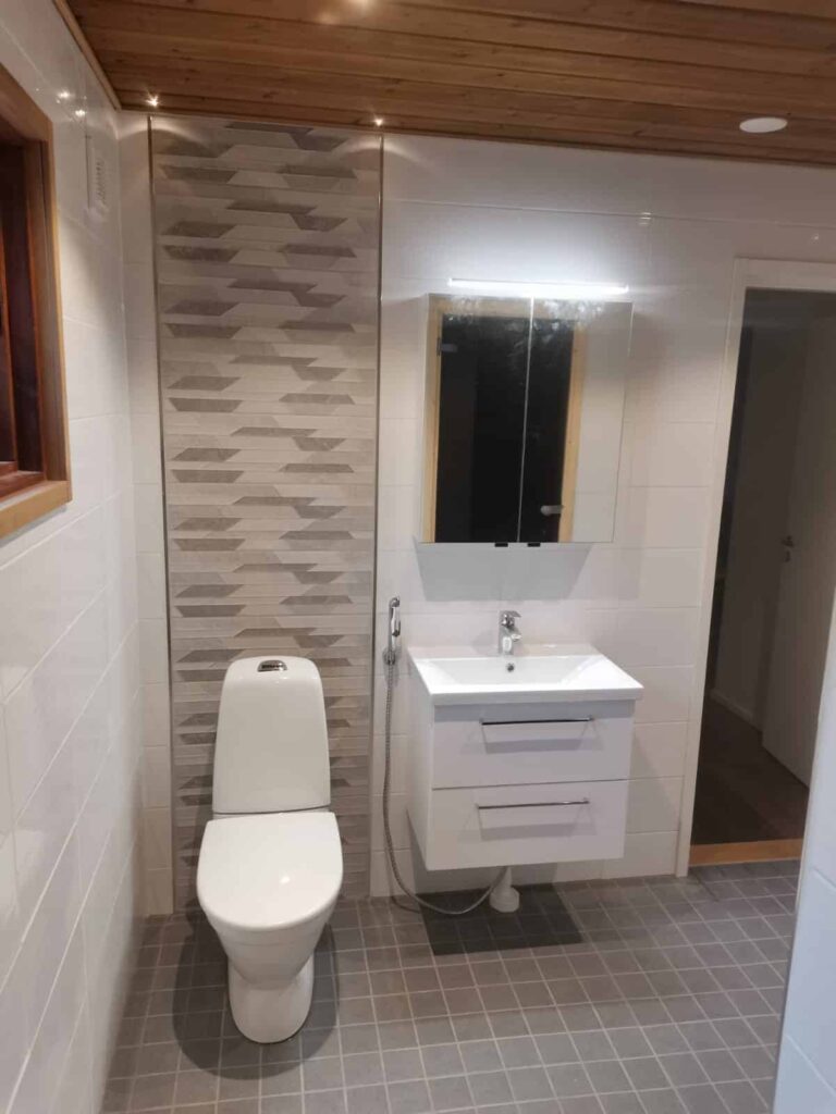 Wc ja allaskaappi